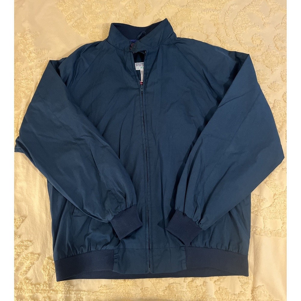 Whitefish Bay Jacket‎ w/ Plaid Lining Size Men's XL Tall Dark Teal Full Zip